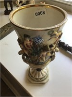 Capodimonte Vase Unique Antique