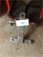 TOW HITCH, ROLLING SHOP STOOL
