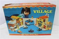 1973 Fisher Price Family Village in Original Box