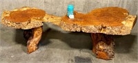 Stunning Natural Long Slab Wood Table