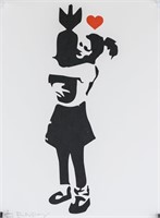 Banksy British Pop Signed Litho on Paper 2/300