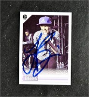 JUSTIN BIEBER AUTOGRAPH CARD