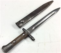 VINTAGE U.S ARMY BAYONET WITH SHEATH #72499