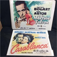 1939 HUMPHREY BOGART MOVIE POSTERS LITHOGRAPHS