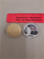 Obama and TITANIC collector coins