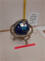 Very nice globe with brass stand