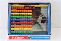 1969 PlaySkool Counting Frame in Original Box