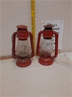 2 barn lanterns