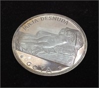 1 OUNCE SILVER REPUBLIC OF ECUADOR COIN