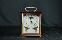 ROYAL DOULTON WESTMINSTER CHIME SHELF CLOCK