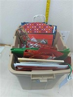 Gift bags and boxes