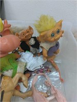 Troll dolls and miscellaneous