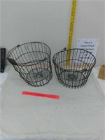 Two egg baskets