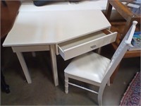 Desk with chair