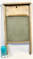 Antique Glass Washboard Collectible Decor