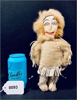 Eskimo Doll of Animal Hide & Hair