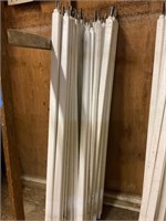 11-7’ white wood side poles