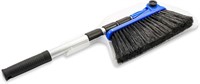 Camco Adjustable Broom and Dustpan