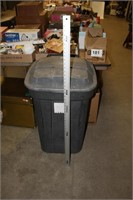 Large Rolling Trash Can