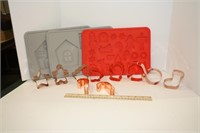Pampered Chef Gingerbread Molds & Cookie Cutters