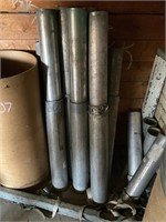 12-2’2” aluminum pole extensions