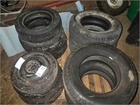 P/o Misc Tires, To Include Donut Spares, 2 sets of