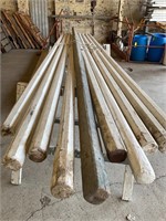 9-15’ wood center poles