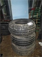 2 - 11L15 impliment tires, 1 12Lx15 imp tires