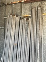 40-8’ hd wood side poles