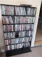 DVD Rack Full of DVD's (DVD's will be boxed up)