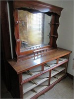 Dresser with mirror. (We have the drawers also)