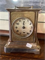 FR Mauthe Antique Carriage Clock