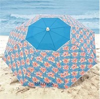 Nautica Beach Umbrella, Mosaic Flower