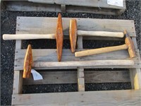 (4) Railroad Spike Hammer