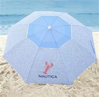 Nautica Beach Umbrella, Lobster Tile