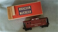 Lionel 6417 Red Pennsylvania Caboose O Gauge