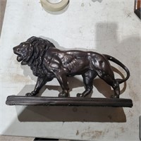 16"L Heavy Pottery Lion