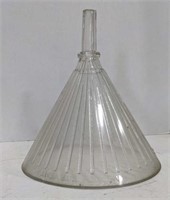 Vintage 1 gallon Mooney Airvent Glass Funnel