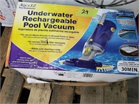 UnderWater Rechargable Pool Vacuum