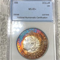 1896 Morgan Silver Dollar NNC - MS65+