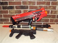 Nerf Gun & 2 Light Saber & Small Toy Gun