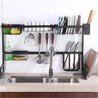 Over Sink Dish Drying Rack Stainless Steel