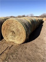 10 Big round Bales of 3rd Cutting Alfalfa Hay