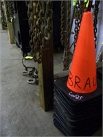 16 SAFETY CONES 16" TALL