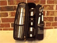 Traveling Coffee Carafe Kit in Zip up Pouch