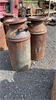 (2) Milk Cans - 29" Tall