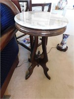 Marble Top round Table