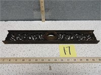 Vintage Decorative Cast Iron Level