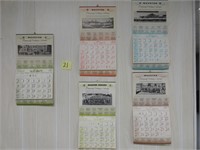 Vintage Mauston Community Birthday Calendars