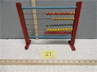 Vintage Abacus Math Counting Tool Bead Toy